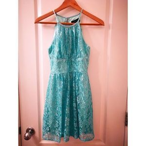 BNWT Teal Lace Dress